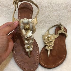 Coach Strappy Sandals